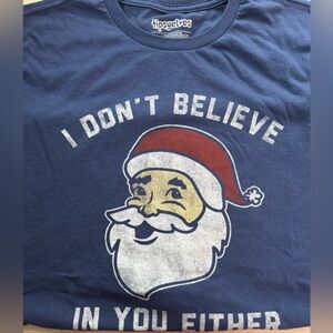 Tipsy Elves Navy Santa Tee